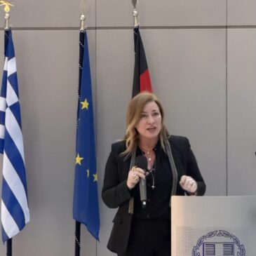 Επίσκεψη με πολύτιμες συναντήσεις της ΓΓΑΕΔΔ Μάιρας Μυρογιάννη στον ομογενειακό χώρο, στο Βερολίνο